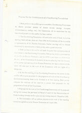 58. Proposal for the Establishment of a Coordinating Commision