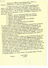 58. Из свидетельства Авелян Ашота-Сетраговича, 1919 г.р., армянина, проживавшего в с.Лабра Очамчирского р-на, от 16.05.93