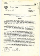 13. Report of the Secretary-General Concerning the situation in Abkhazia 