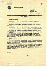 3. Проект резолюции, Совет Безопасности ООН, 30 января 1997 (на анлийском)
