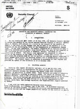 9. Report of the Secretary General concerning the situation in Abkhazia, Georgia S/1998/1012 29 October 1998