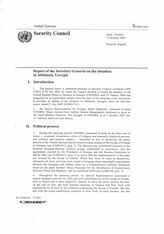 32. Доклад генерального секретаря о положении в Абхазии, Грузия № S/2003/1019 - на английском языке