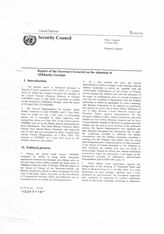 43. Доклад генерального секретаря ООН о положении в Абхазии, Грузия S/2002/742 на английском и русском языках
