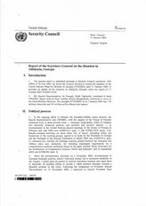 5. Report of the Secretary-General on the situation in Abkhazia, Georgia на английском языке