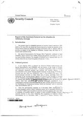 20. Report of the Secretary-General on the situation in Abkhazia, Georgia на английском языке