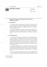 30. Report of the Secretary-General on the situation in Abkhazia, Georgia на английском языке