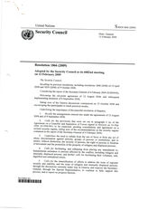 80. Resolution 1866 (2009),adopted by the Security Council at its 6082-nd meeteng on February 13, 2009 (2 копии)