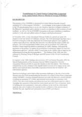 26. Проект документа ООН «Создание компонента гражданской полиции в составе Миссии наблюдателей ООН в Грузии (UNOMIG)» на английском языке