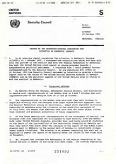47. Доклад Генерального секретаря ООН о ситуации в Абхазии, представленный в Совет Безопасности ООН (S/26646)