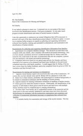 18. Письмо организации Physicians for Human Rights председателю Комиссии по делам пропавших без вести и беженцев О. Какалия и неофициальный перевод на английском и русском языках